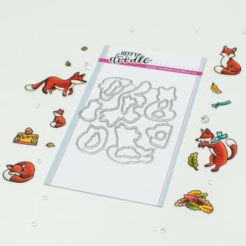 Heffy Doodle - Stanzschablone "Mischief Makers" Dies