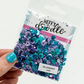 Heffy Doodle - Pailetten "Blueberry Jam" Sparkle Mix