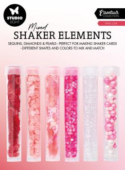 Studio Light - Shaker Elemente - Pailetten "Pink Love" Sequins