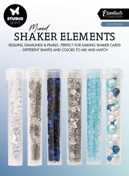 Studio Light - Shaker Elemente - Pailetten "Ice Crystals" Sequins