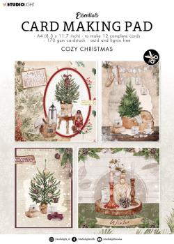 Studio Light "Cozy Christmas" Cardmaking Pad A4