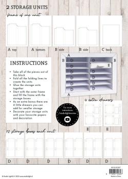 Studio Light - Aufbewahrung für Stempelkissen "DIY Storage Block Ink Units"