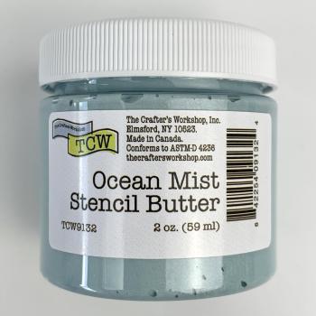 The Crafters Workshop - Modellierpaste "Ocean Mist" Stencil Butter
