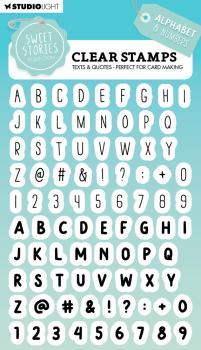 Studio Light - Stempelset "Alphabet & Numbers" Clear Stamps
