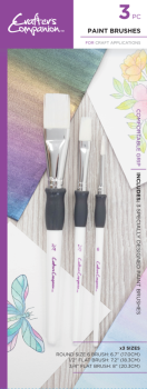 Crafters Companion "Pinsel Paint Brushes Comfortable Grip"