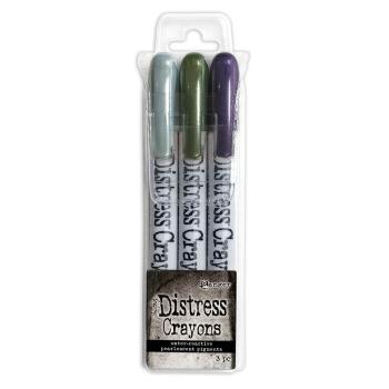 Ranger - Stifte "Halloween Set Nr. 6" Distress Pearls Crayons Design by Tim Holtz