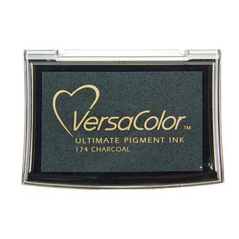 Tsukineko - VersaColor Ink Pad "Charcoal" Stempelkissen