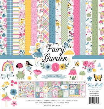 Echo Park - Designpapier "Fairy Garden" Collection Kit 12x12 Inch - 12 Bogen