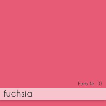 Preview: Trippelkarte - Leporello 240g/m² DIN A6 3-Fach in fuchsia