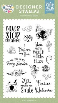 Echo Park - Stempelset "Fairies Welcome" Clear Stamps