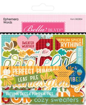 Bella BLVD - Stanzteile "One Fall Day" Die Cuts