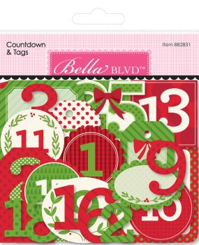 Bella BLVD - Stanzteile "Merry Little Christmas" Die Cuts