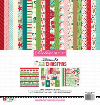 Bella BLVD - Designpapier "Merry Little Christmas" Collection Kit  