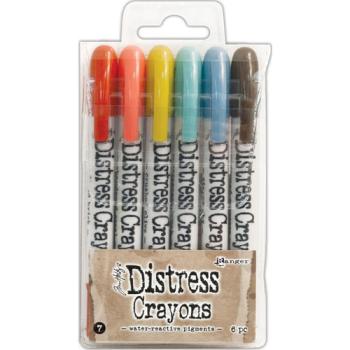 Ranger - Stifte "Distress Pearls Crayons Nr. 7" Design by Tim Holtz