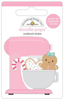 Doodlebug Design - Sticker "Baking Spirits Bright" Doodle-Pops 