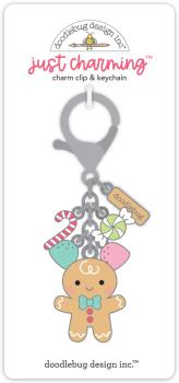 Doodlebug Design - Schlüsselanhänger "Gingerbread Kisses" Clip & Keychain