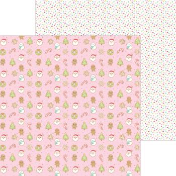 Doodlebug Design - Designpapier "Gingerbread Kisses" Paper Pack 12x12 Inch - 12 Bogen