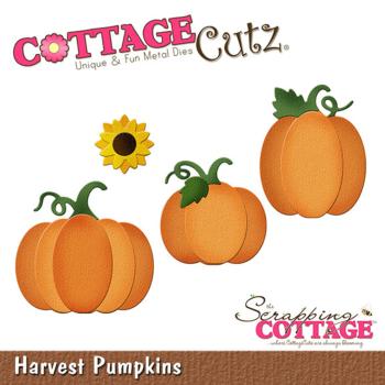 Scrapping Cottage - Stanzschablone "Harvest Pumpkins" Dies