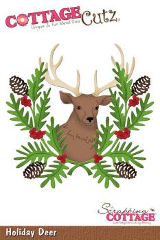 Scrapping Cottage - Stanzschablone "Holiday Deer" Dies