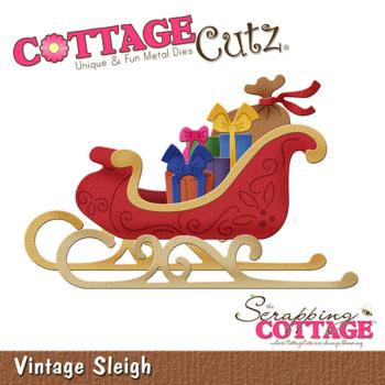 Scrapping Cottage - Stanzschablone "Vintage Sleigh" Dies