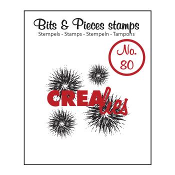 Crealies - Stempelset "Grunge Kreise" Clear stamps