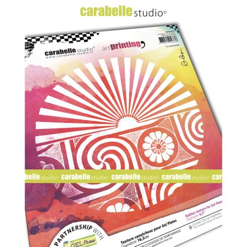 Carabelle Studio - Druckplatte "Kreis Le Soleil Brille" Art Printing