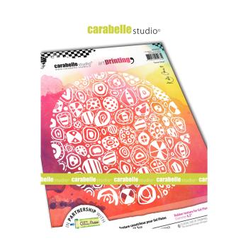 Carabelle Studio - Druckplatte "Kreis Sweet Shop" Art Printing
