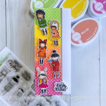 Picket Fence Studios - Stempelset "Merry Christmas Friends" Clear stamps