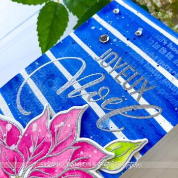 Picket Fence Studios - Flüssige Aquarellfarbe "Hydrangea Blue" Paper Splatter Watercolor Liquid 0,5oz