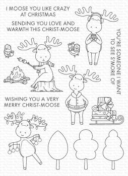 My Favorite Things - Stempel "Merry Moose" Clear Stamps