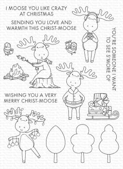 My Favorite Things - Stempel "Merry Moose" Clear Stamps