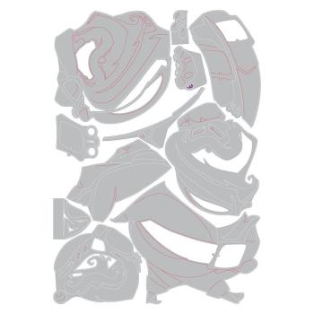 Sizzix Thinlits Craft Die-Set - Jolly St. Nick, Colorize by Tim Hol