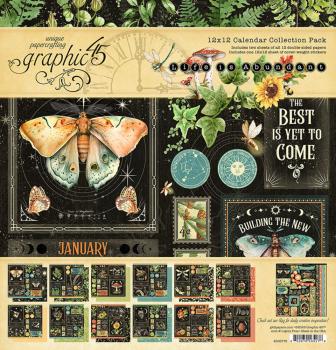 Graphic 45 - Designpapier "Life is Abundant" Collection Pack 12x12 Inch - 24 Bogen