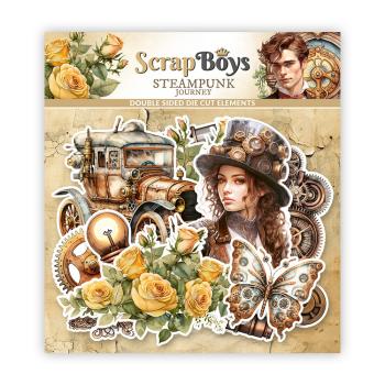 ScrapBoys - Stanzteile "Steampunk Journey" Die Cuts