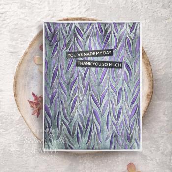 Creative Expressions - 3D Embossingfolder "Weeping Willow" Prägefolder Design by Sue Wilson