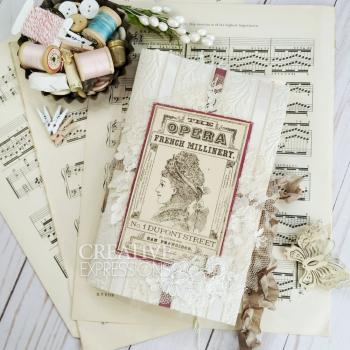 Creative Expressions - Stempelset "La Mode" Clear Stamps 6x8 Inch Design by Taylor Made Journals