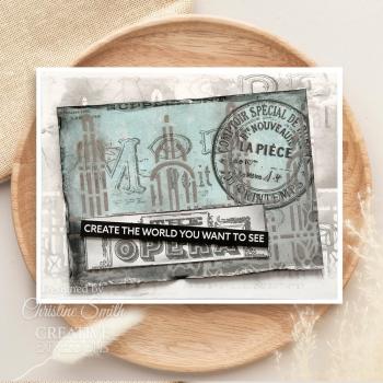 Creative Expressions - Stempelset "La Mode" Clear Stamps 6x8 Inch Design by Taylor Made Journals