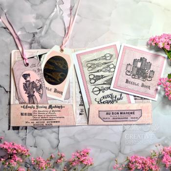 Creative Expressions - Stempelset "The Dress Maker" Clear Stamps 6x8 Inch Design by Taylor Made Journals