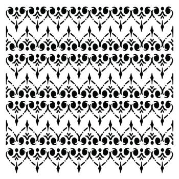 Creative Expressions - Schablone "Hearts" Stencil Design by Taylor Made Journals
