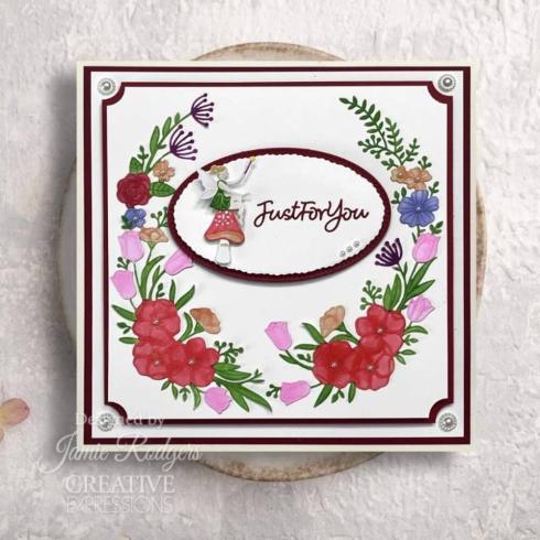 Creative Expressions - Stanzschablone "Fairy Village Butterfly Bouquet" Craft Dies Design by Jamie Rodgers
