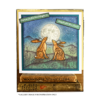 Crafty Individuals - Gummistempelset "Many Moons" Unmounted Rubber Stamps 