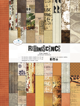 Elizabeth Craft Designs - Designpapier "Reminiscence" Paper Pack The Book 5 - 32 Bogen