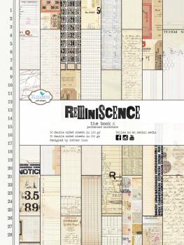 Elizabeth Craft Designs - Designpapier "Reminiscence" Paper Pack The Book 6 - 32 Bogen