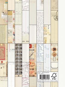 Elizabeth Craft Designs - Designpapier "Reminiscence" Paper Pack The Book 6 - 32 Bogen