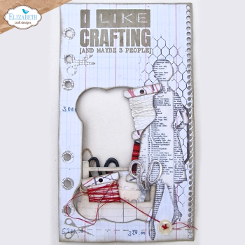 Elizabeth Craft Designs - Designpapier "Reminiscence" Paper Pack The Book 6 - 32 Bogen
