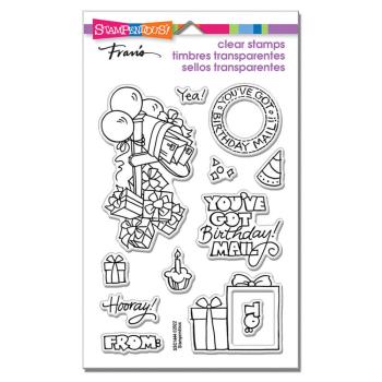Stampendous - Stempelset "Mailbox Bday" Clear Stamps