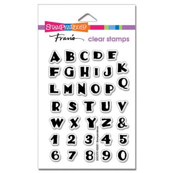 Stampendous - Stempelset "Inked Alphabet" Clear Stamps