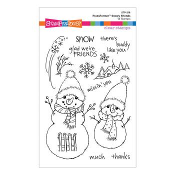 Stampendous - Stempelset "FransFormer Snowy Friends" Clear Stamps