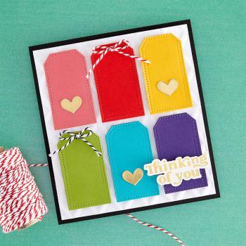 Spellbinders - Stanzschablone "Dotted Tags" Dies