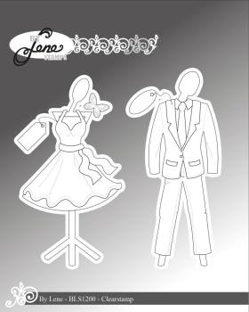 By Lene - Stempelset "Mannequins" Clear Stamps